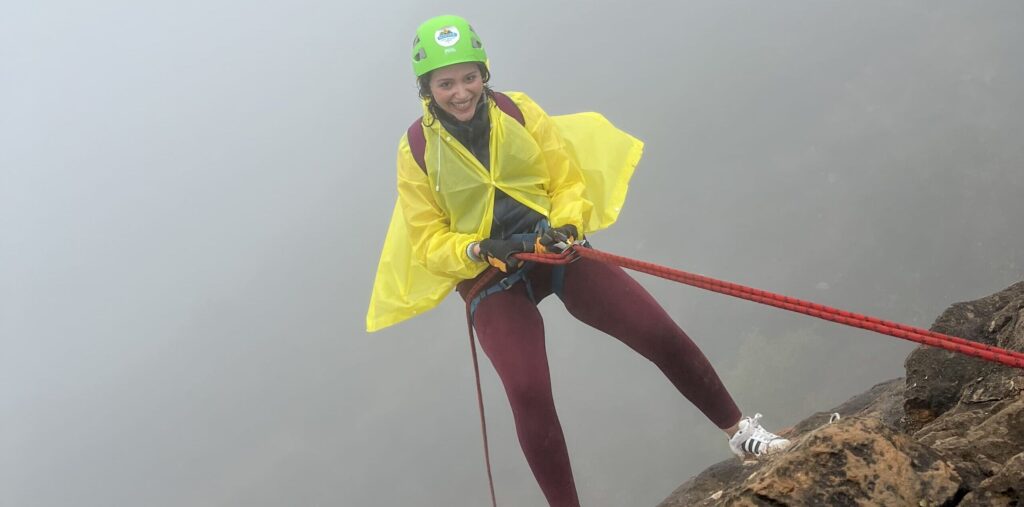 Experience guided abseiling in Jabal Samhan, Salalah, Oman. Descend dramatic mountain cliffs with professional safety equipment and trained instructors in the Dhofar region. One of the most exciting outdoor adventure activities in Salalah.