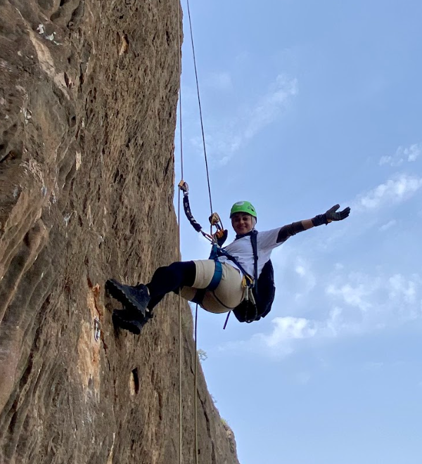 Abseiling