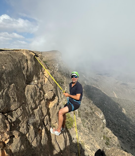 Abseiling