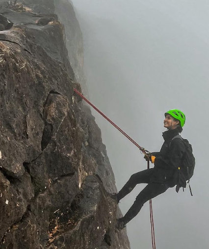 Abseiling