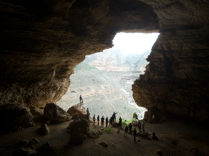 Hiking Teeq Cave