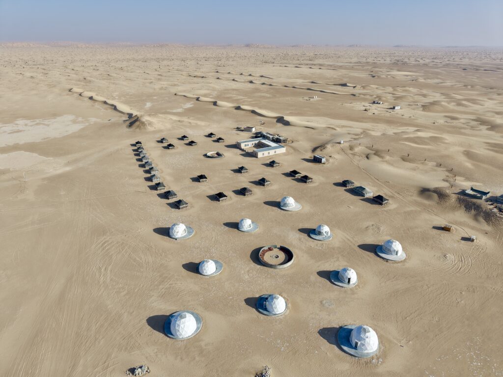 Luxury desert camping experience in the Empty Quarter near Salalah Oman organized by Salalah Explore