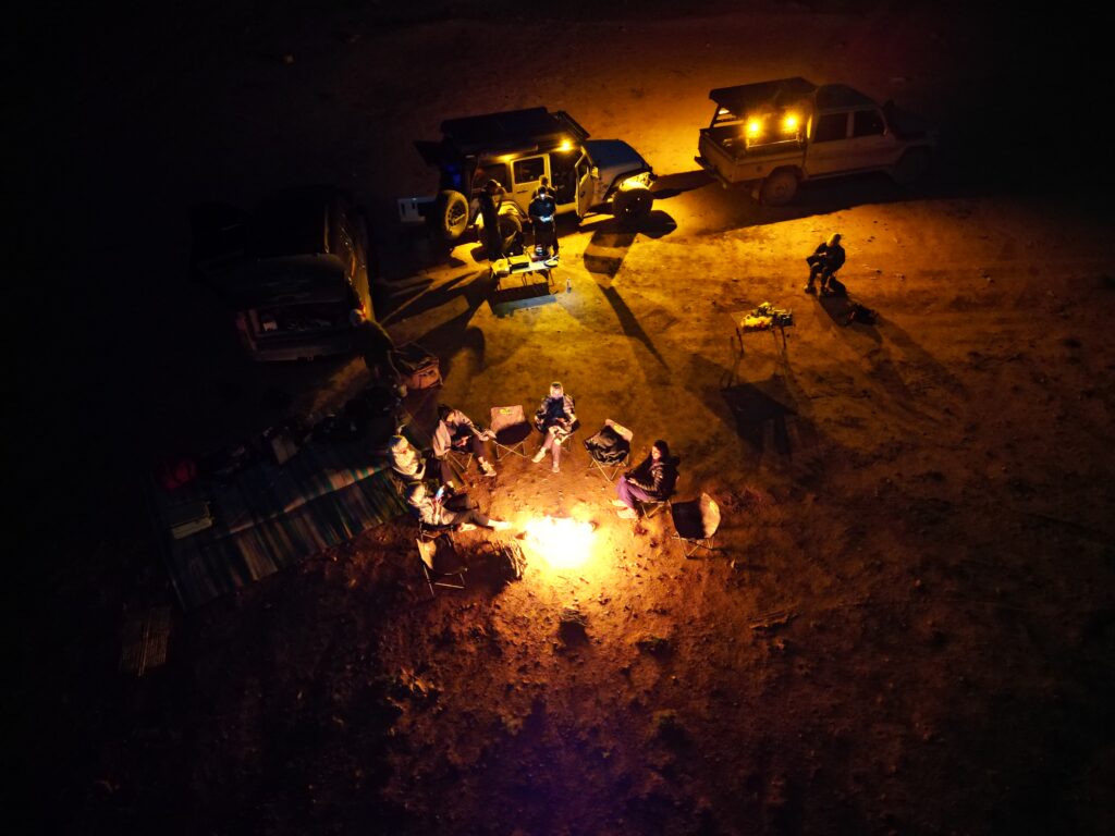 Salalah camping trip in the mountains of Dhofar with bonfire and adventure camp by Salalah Explore