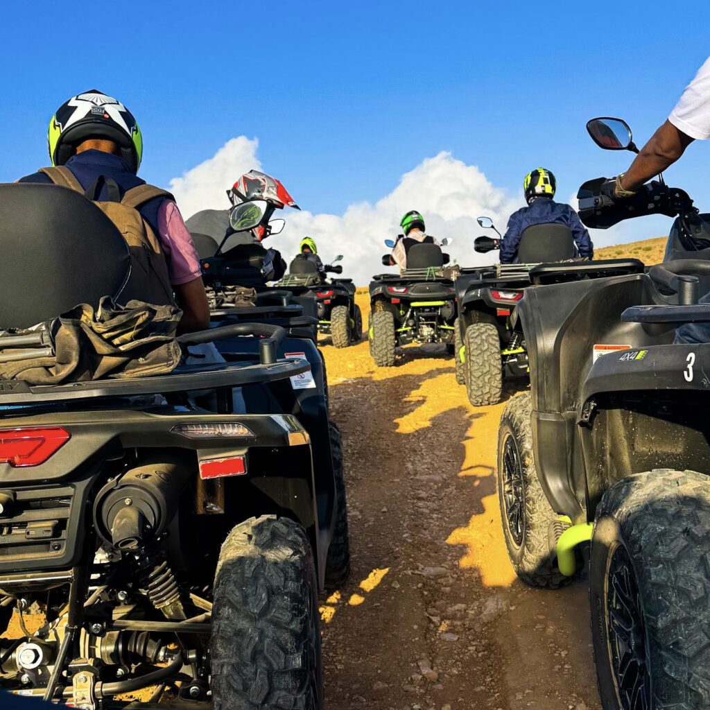Quad biking adventure from Jabal Samhan to Tayq Cave Salalah Oman