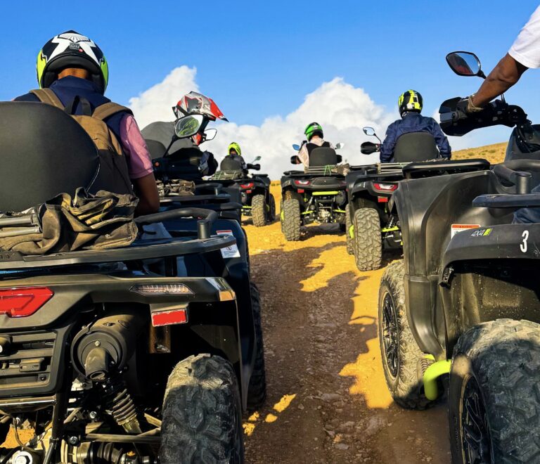 Quad biking adventure from Jabal Samhan to Tayq Cave Salalah Oman
