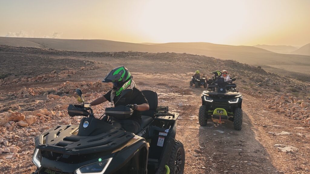 Quad biking adventure Jabal Samhan Tayq Cave Salalah Oman